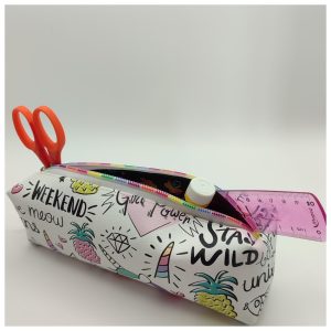 Trousse carrée - Girly