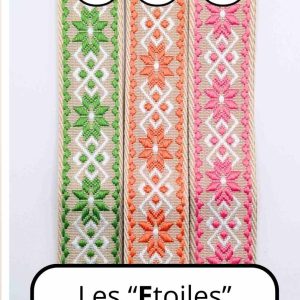 Sangle réglable et interchangeable - modèle "Etoile"