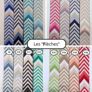 Sangle réglable et interchangeable - modèle "flèche"